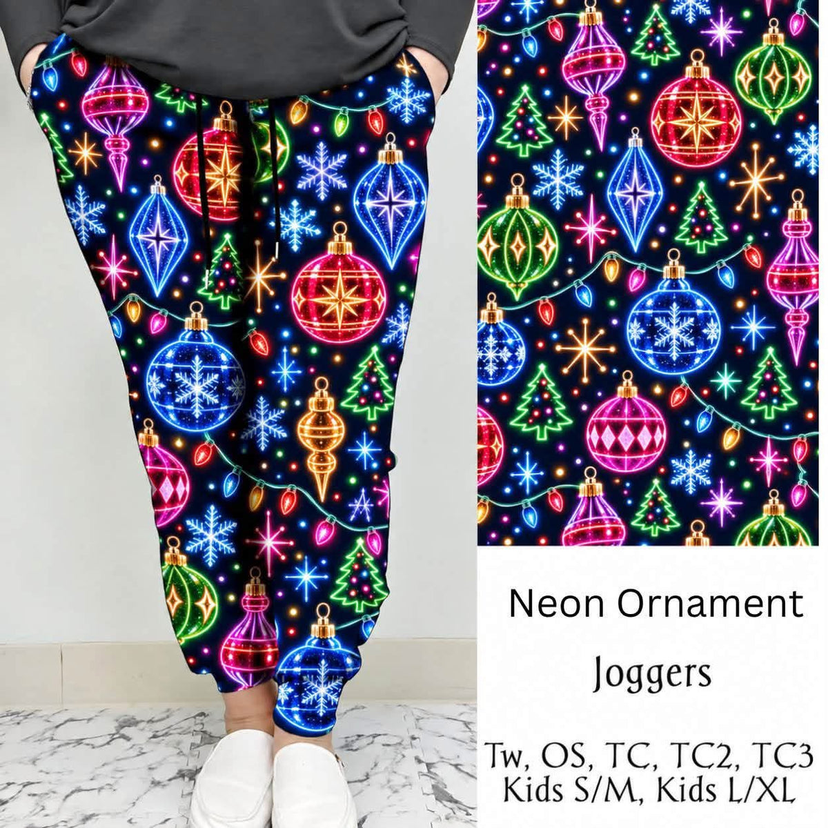 Neon Ornaments Joggers (PreOrder ETA early/mid December)