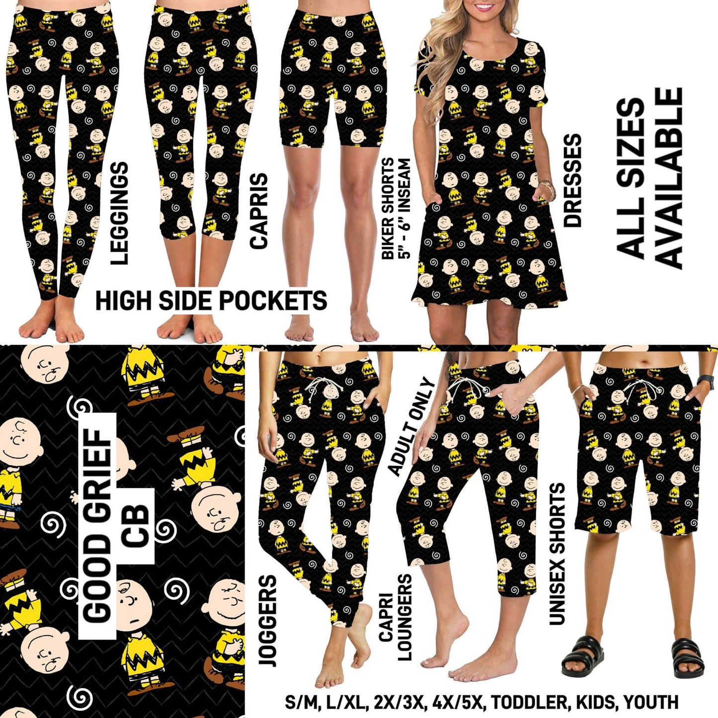 Matching Bottoms, T-Shirts & Dresses PreOrder (ETA mid April)