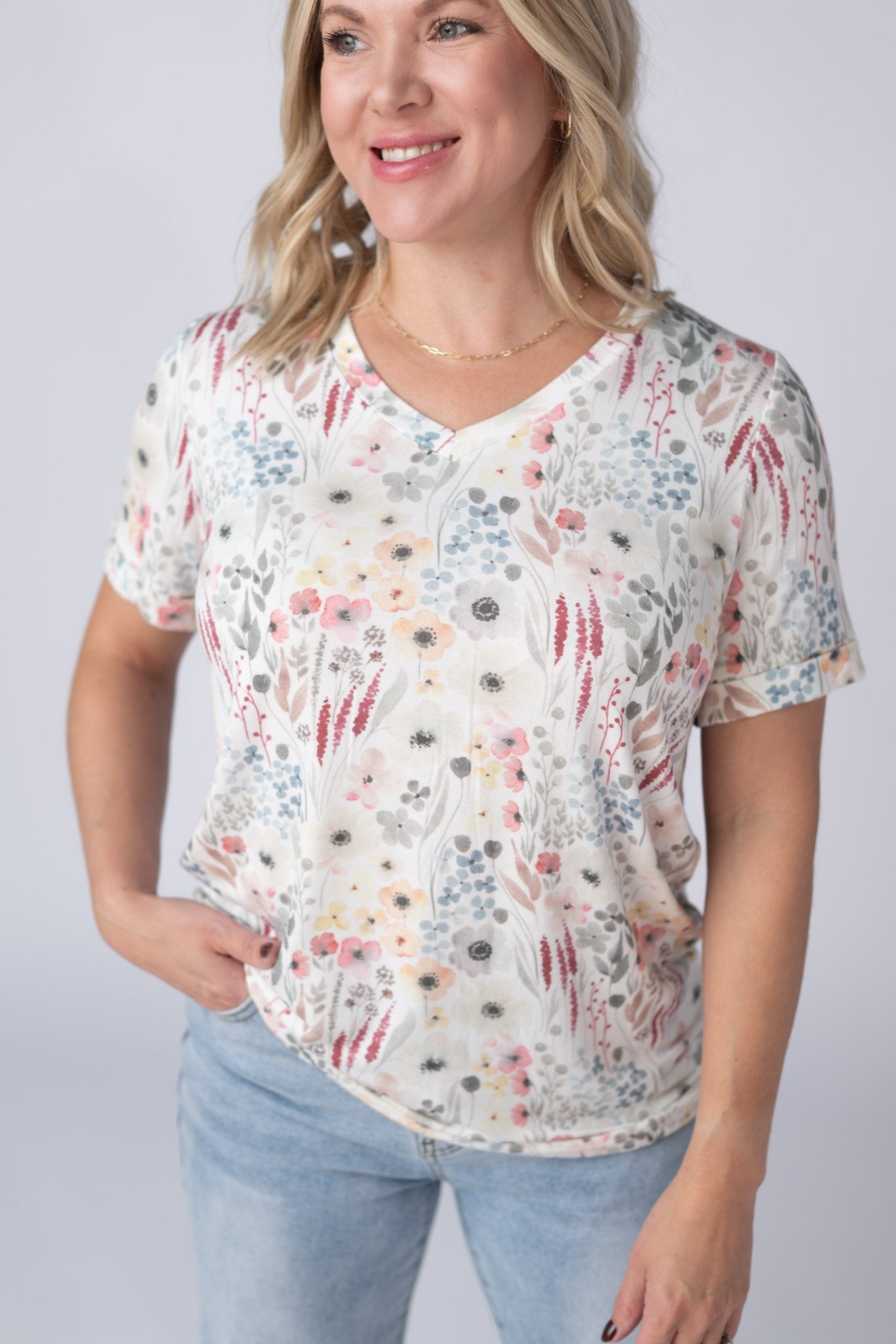 IN STOCK Sophie Top - Wildflower Gardens FINAL SALE