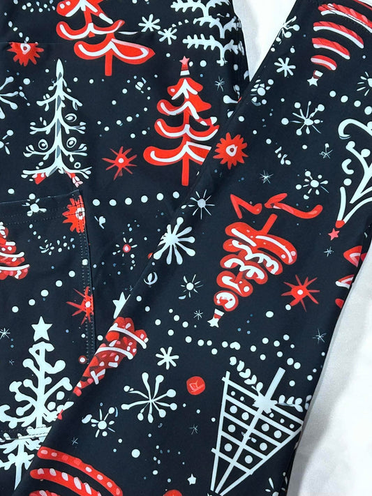 Oh Christmas Tree Pocket Leggings
