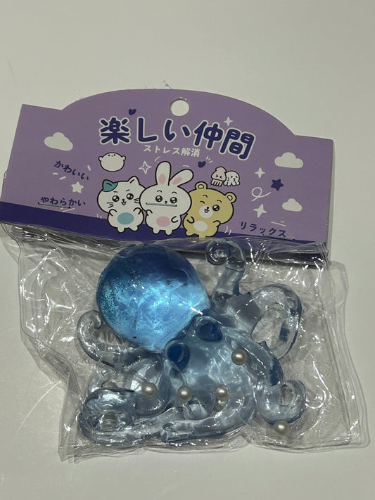 Blue Octopus Squishy