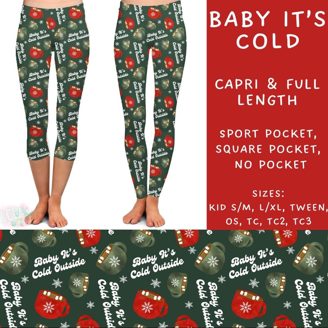 {Kids} Christmas Spirit Collection: Leggings NO Pockets PreOrder (ETA early December)