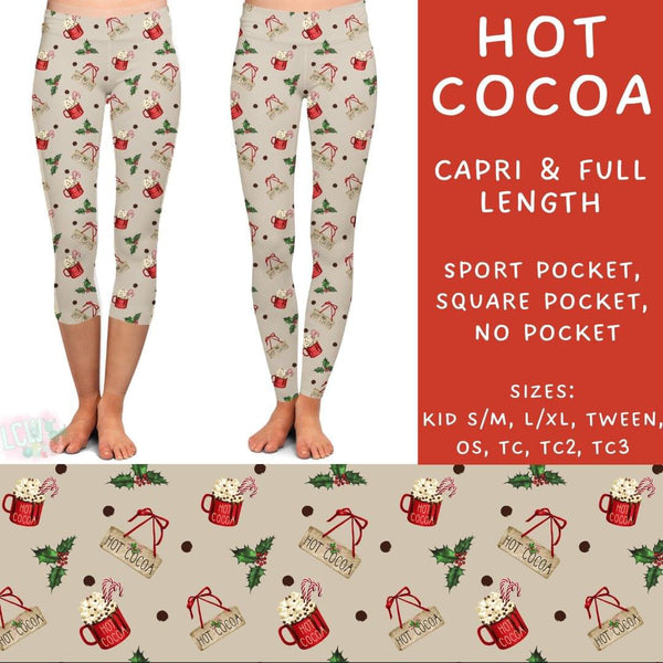 {Kids} Christmas Spirit Collection: Leggings NO Pockets PreOrder (ETA early December)