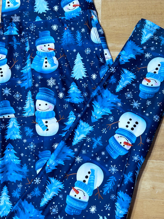Snowmies Pocket Leggings