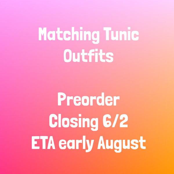 Matching Sets--Pocket Capri Leggings PreOrder (ETA early August)