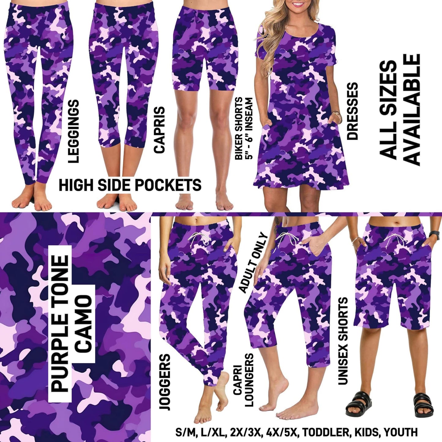 Matching Sets: Leggings & Joggers PreOrder (ETA late February)