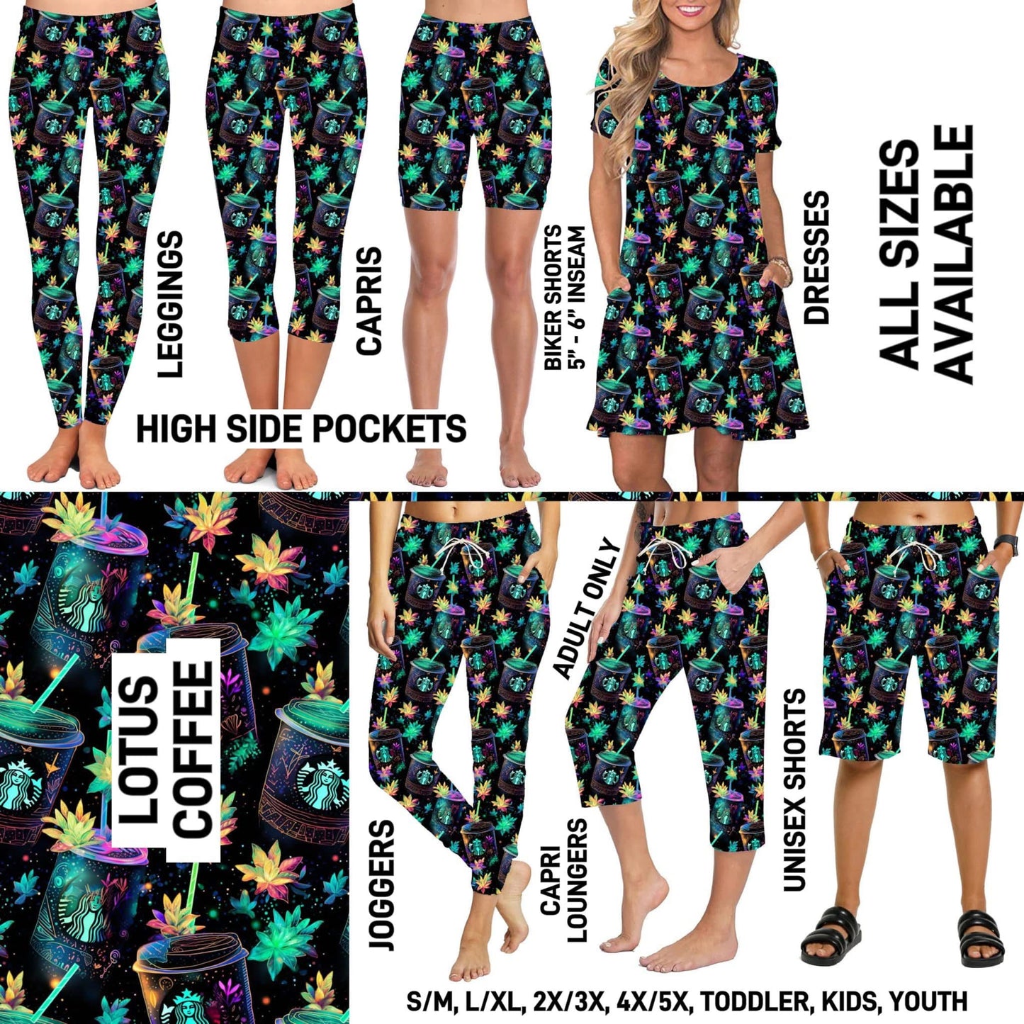 Matching Sets: Leggings & Joggers PreOrder (ETA late February)