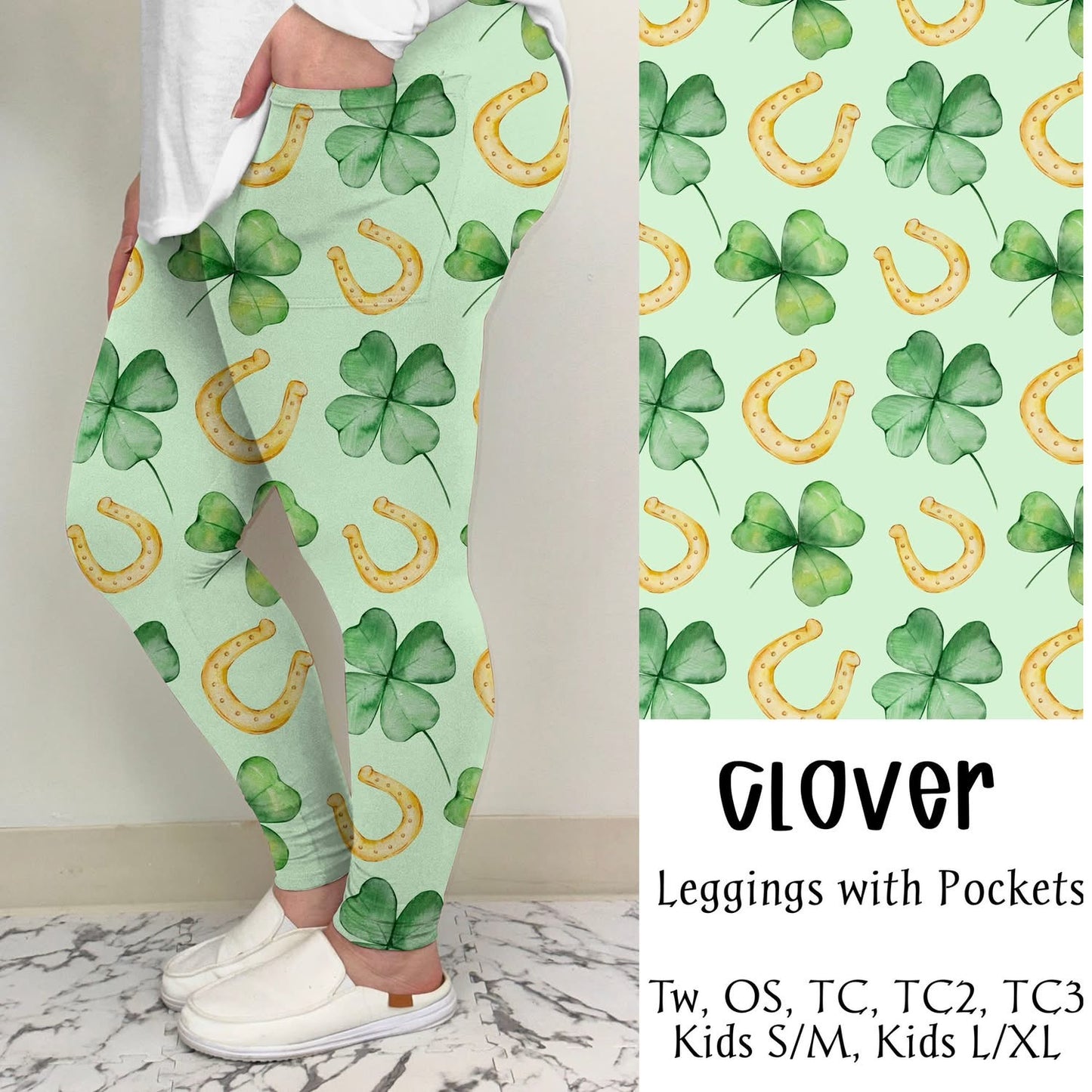 St Patrick's and Easter Leggings & Joggers PreOrder (ETA late Feb/early March)