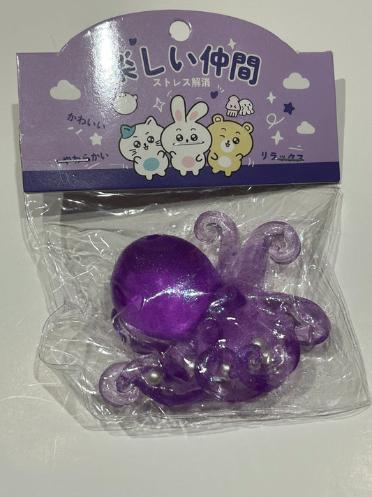 Purple Octopus Squishy