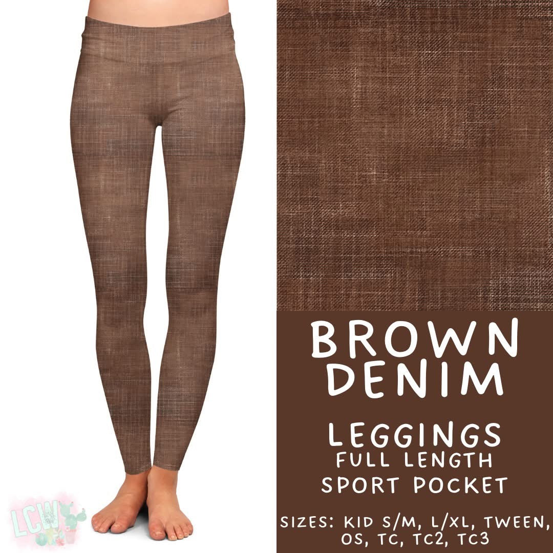 Colorful Faux Denim Collection PreOrder (ETA mid April)