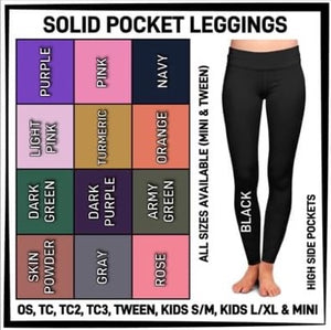 Solid Pocket Leggings & Joggers