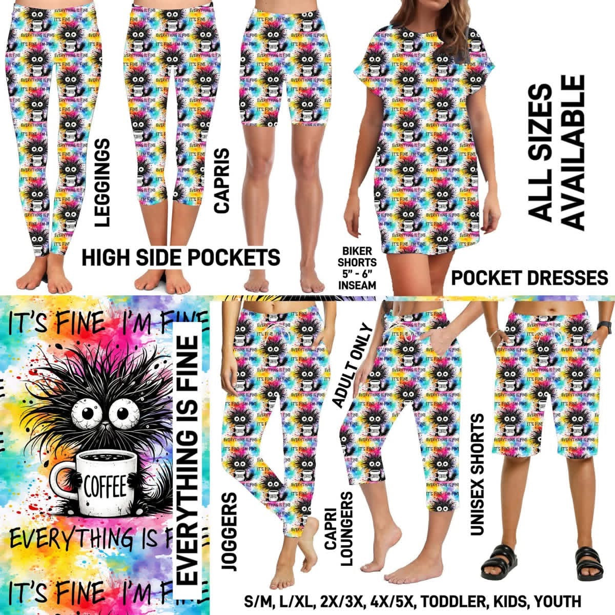 Bottoms &  Dress PreOrder (ETA mid/late June)