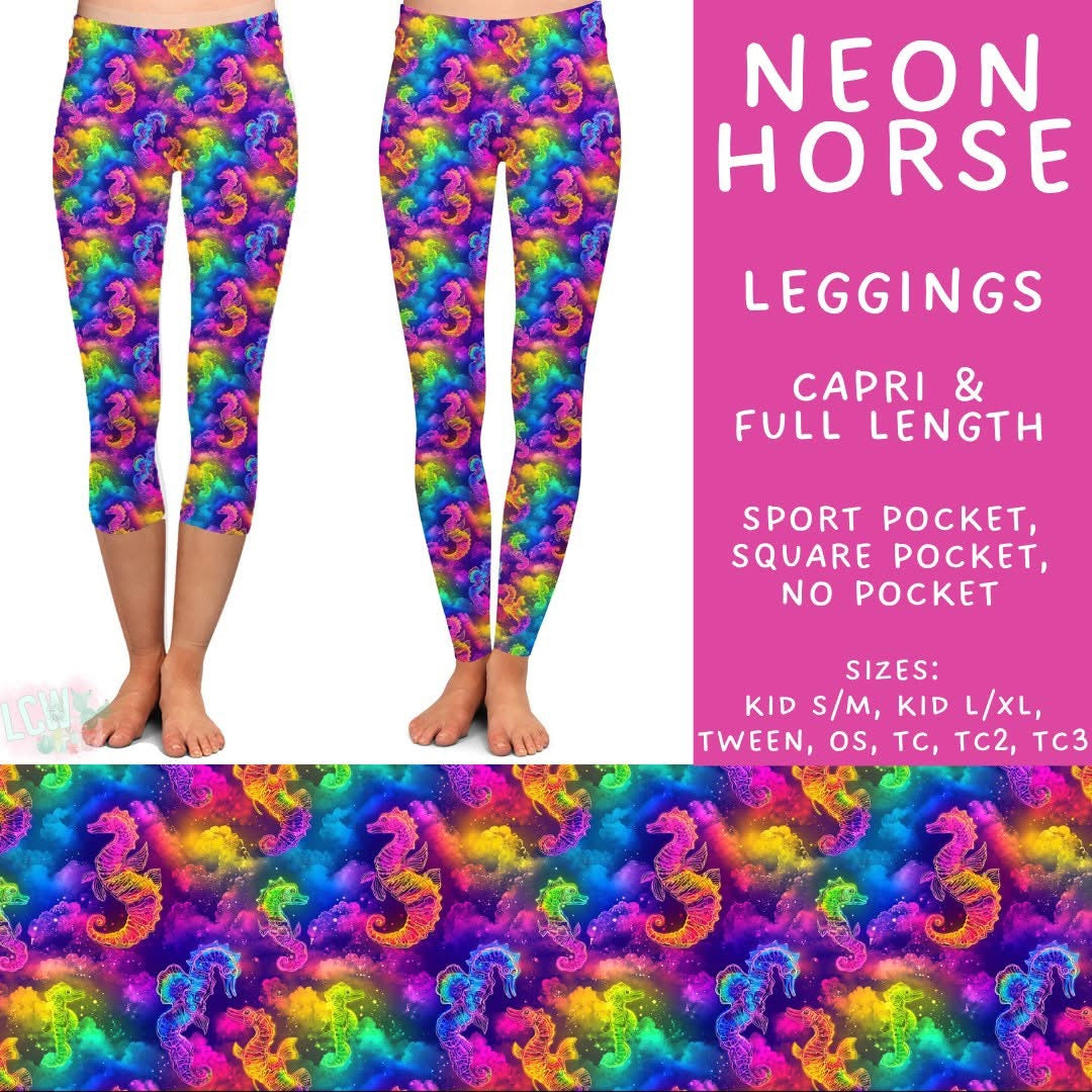 Summer Fun Capri/Full Length Leggings PreOrder (ETA early/mid July)