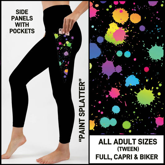 Paint Splatter Panel Pocket PreOrder (ETA late August)