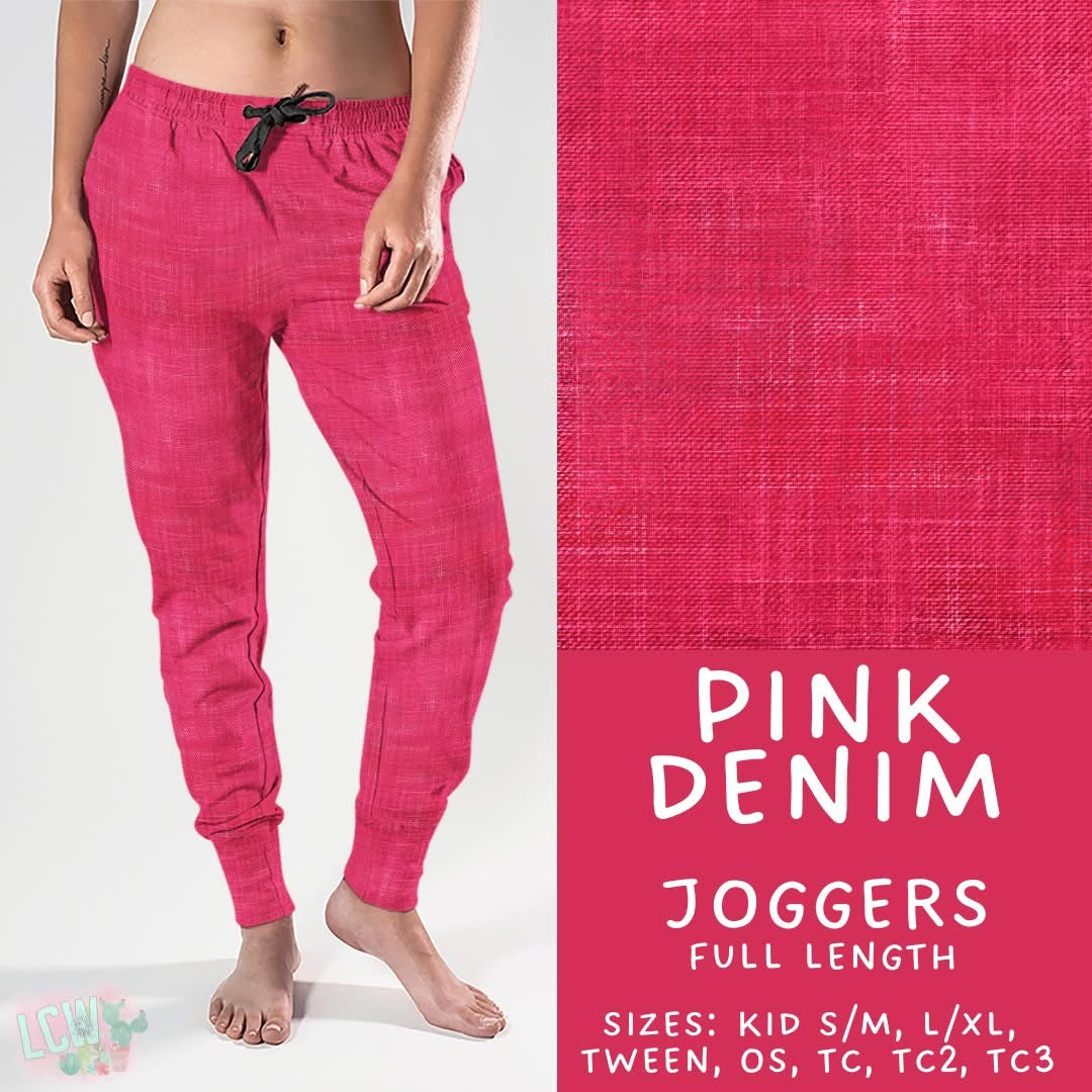 Colorful Faux Denim Collection PreOrder (ETA mid April)