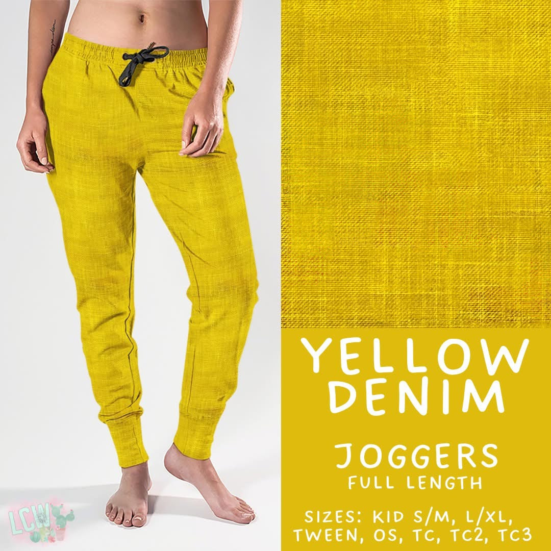 Colorful Faux Denim Collection PreOrder (ETA mid April)