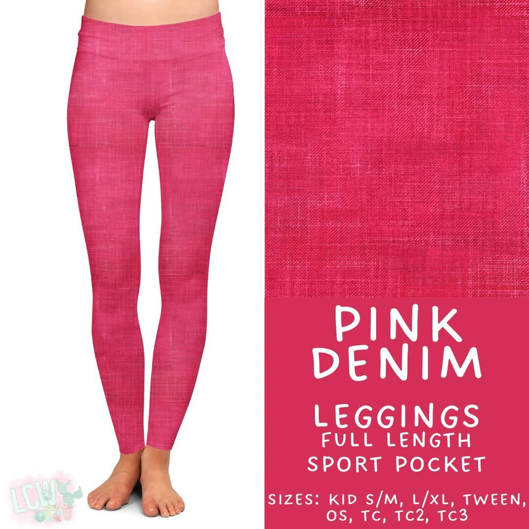 Colorful Faux Denim Collection PreOrder (ETA mid April)