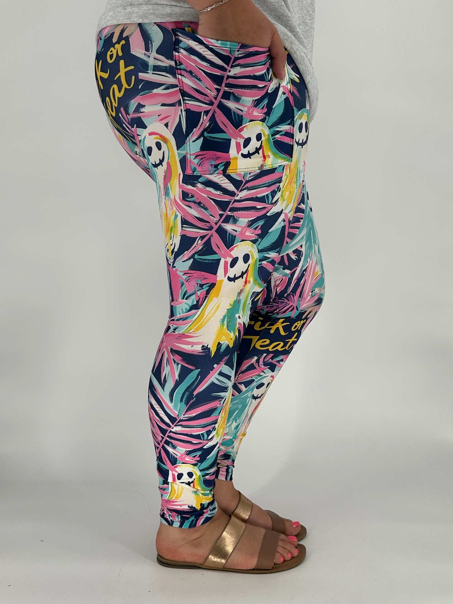 Trick or Treat Leggings w/ Pockets