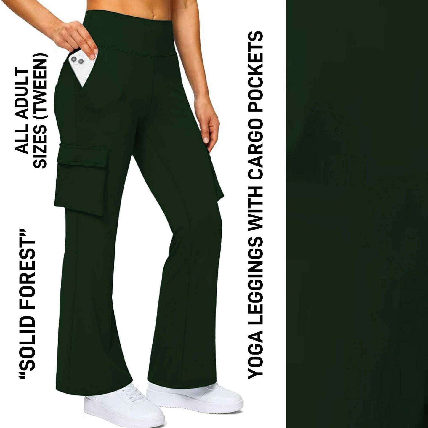 Cargo Pocket Yoga Leggings PreOrder (ETA mid/late April)