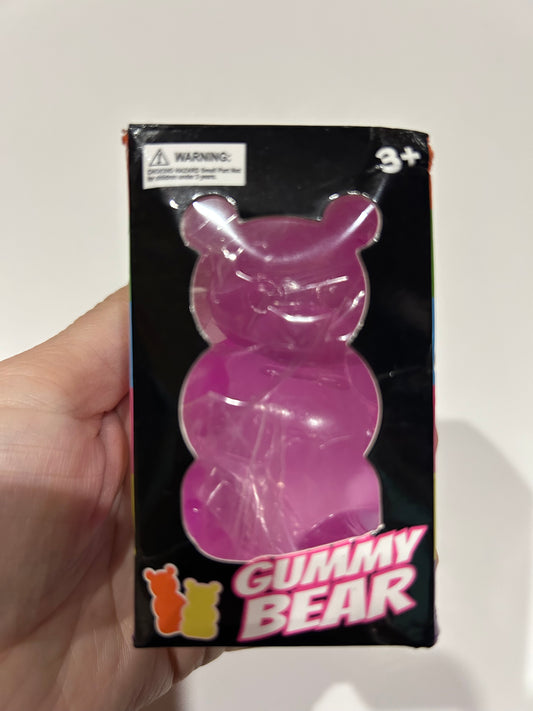 Purple Gummy Bear Squishy