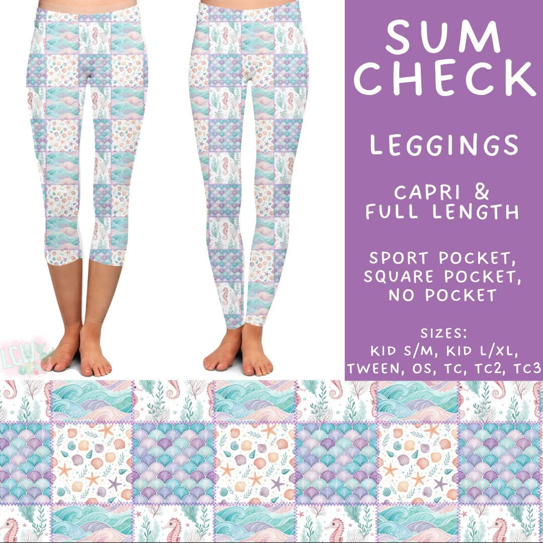 Summer Fun Capri/Full Length Leggings PreOrder (ETA early/mid July)