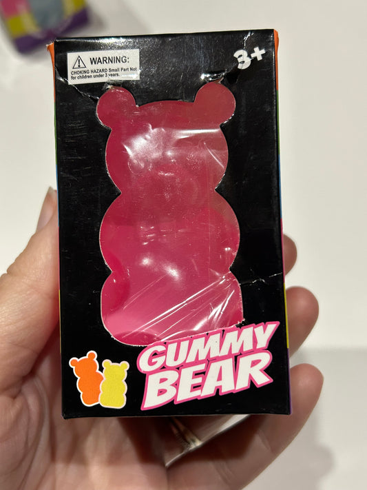 Pink Gummy Bear Squishy