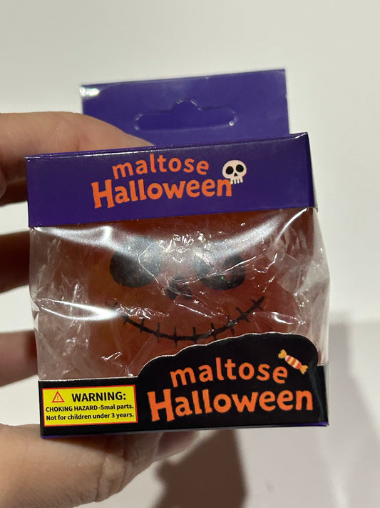 Orange LED Light Up Halloween Squishy