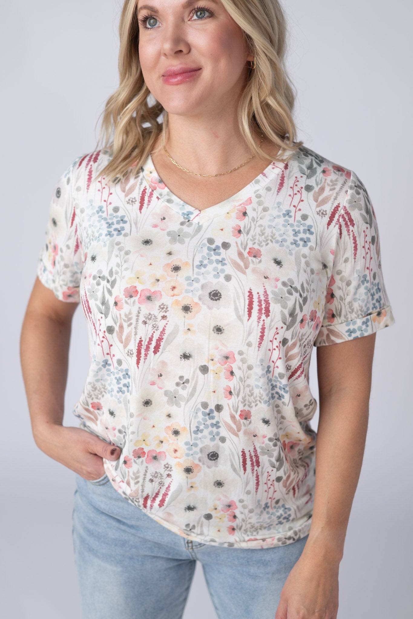 IN STOCK Sophie Top - Wildflower Gardens FINAL SALE