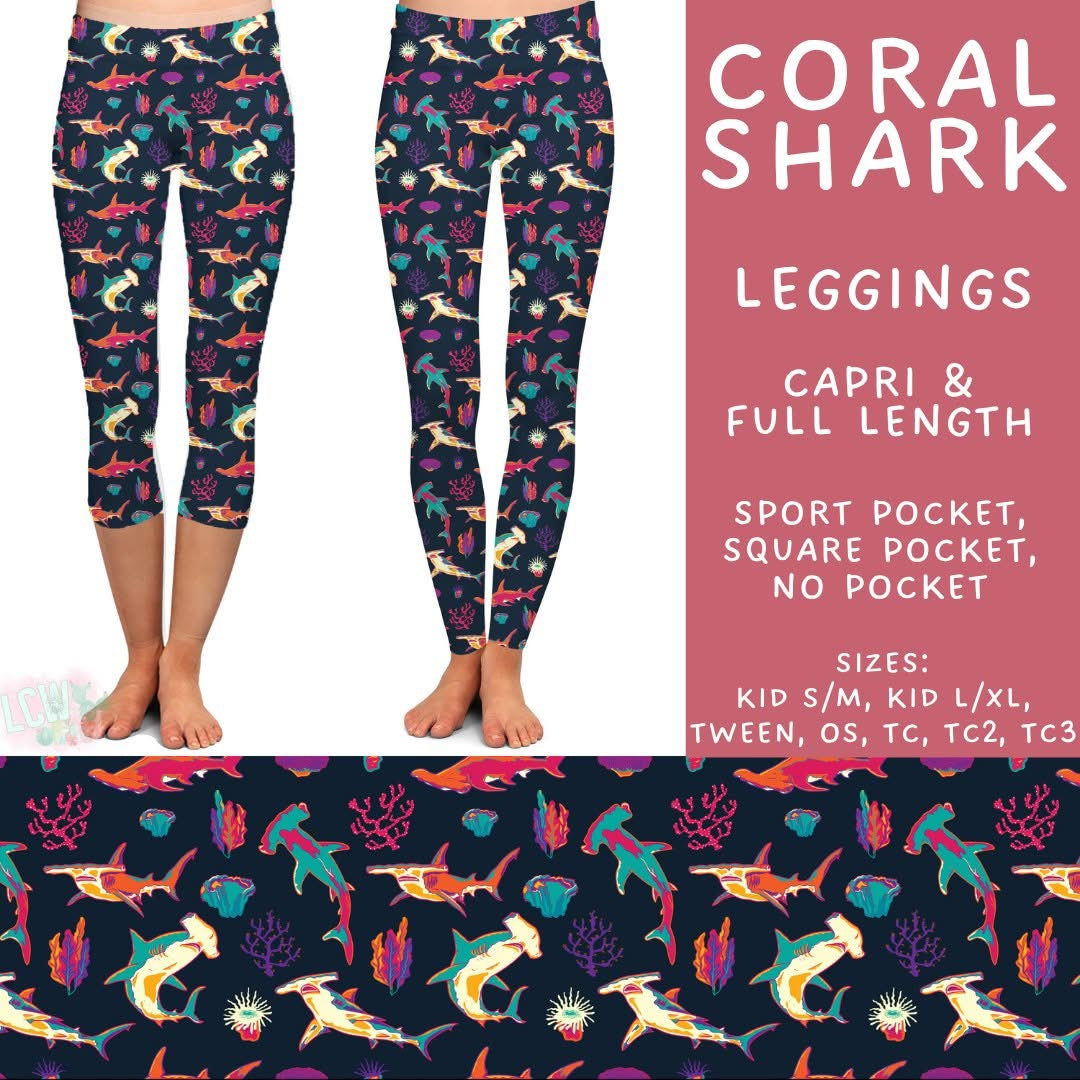 Summer Fun Capri/Full Length Leggings PreOrder (ETA early/mid July)
