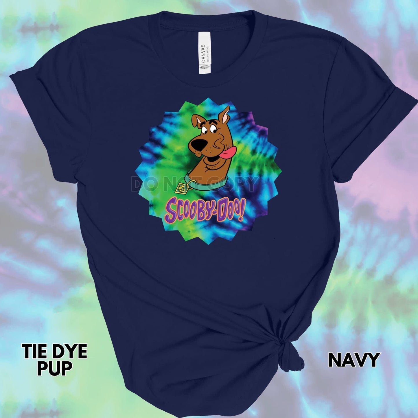 Tie Dye Pup TShirt-3X (PreOrder ETA mid/late August)