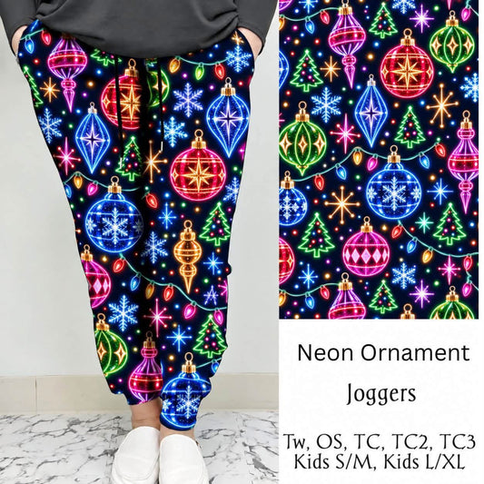 Neon Ornaments Joggers (PreOrder ETA early/mid December)