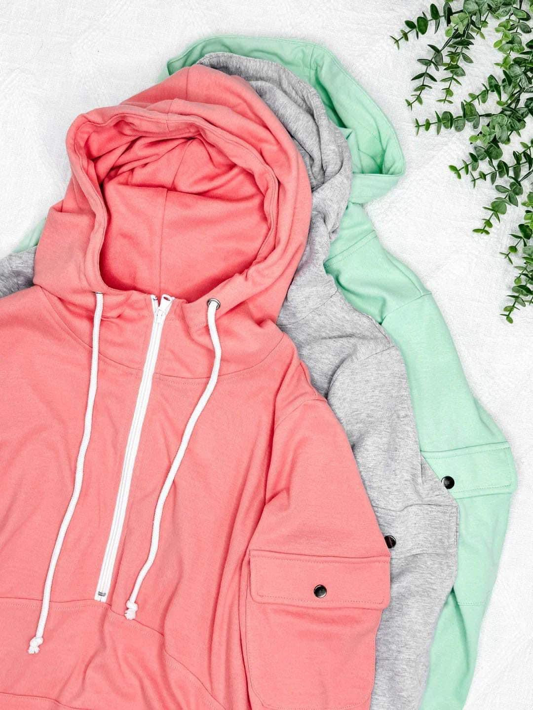 Pixie Half Zip Hoodie