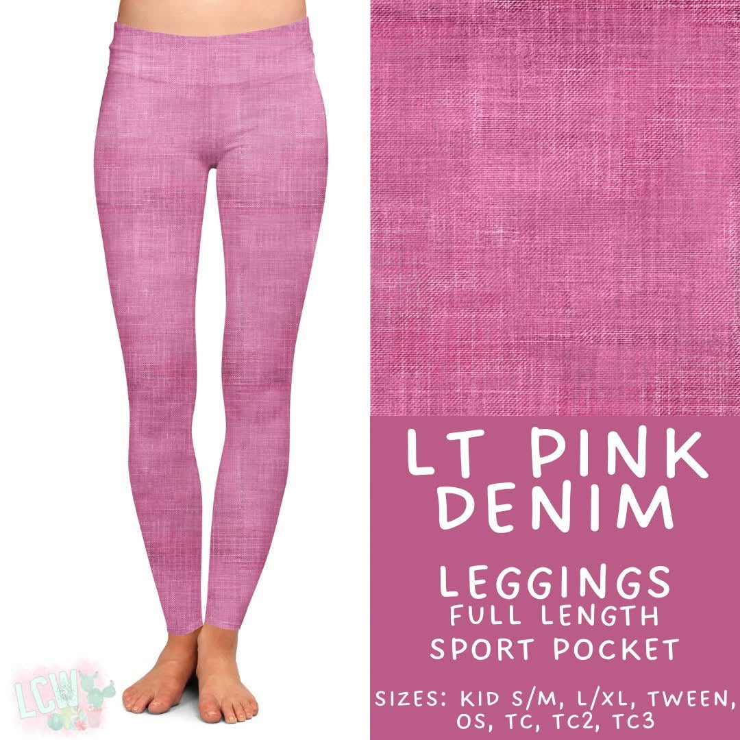 Colorful Faux Denim Collection PreOrder (ETA mid April)