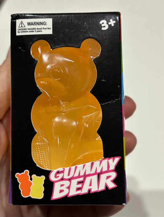 Orange Gummy Bear Squishy