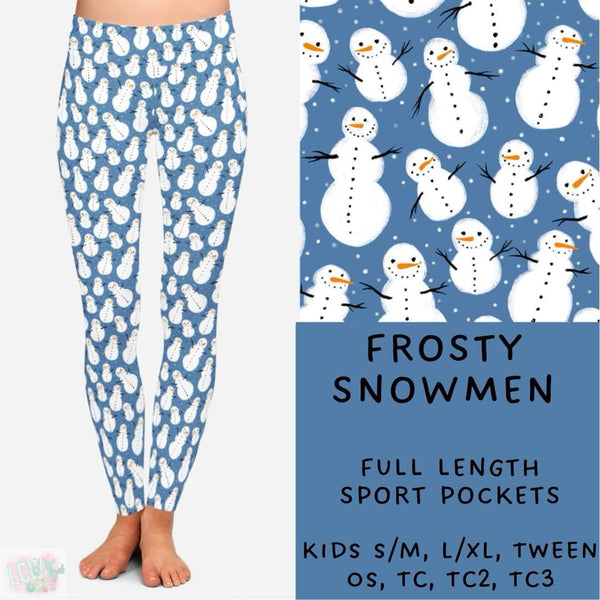 Comfy Christmas Collection Part ONE : FULL Length Leggings WITH Sports Style Pockets  PREORDER ( ETA early / mid December )