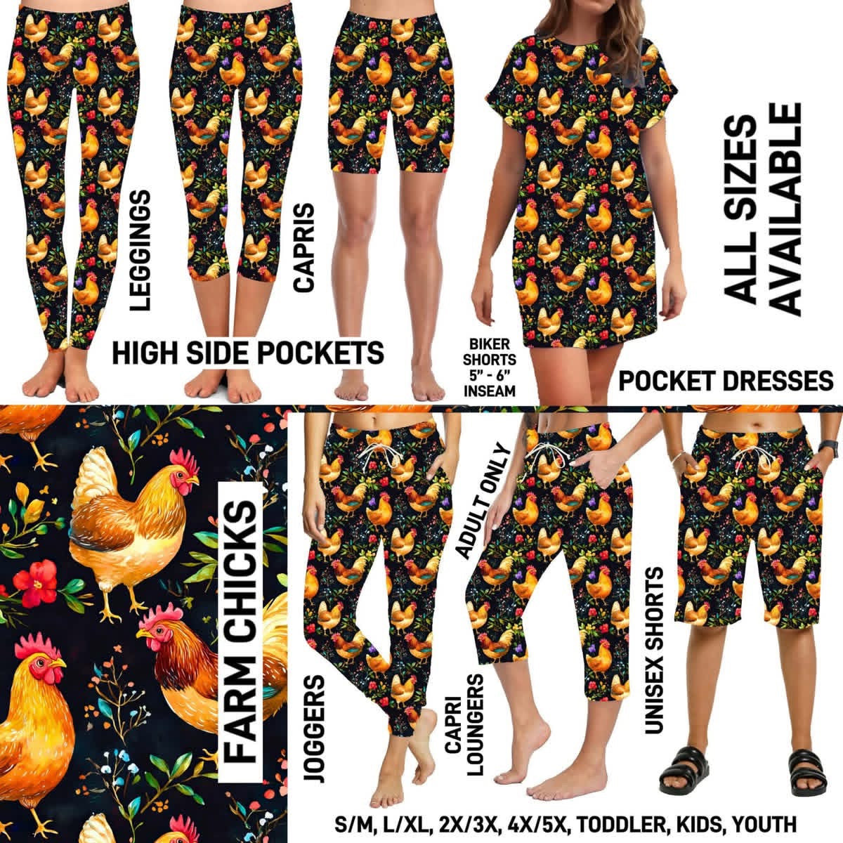 Bottoms &  Dress PreOrder (ETA mid/late June)