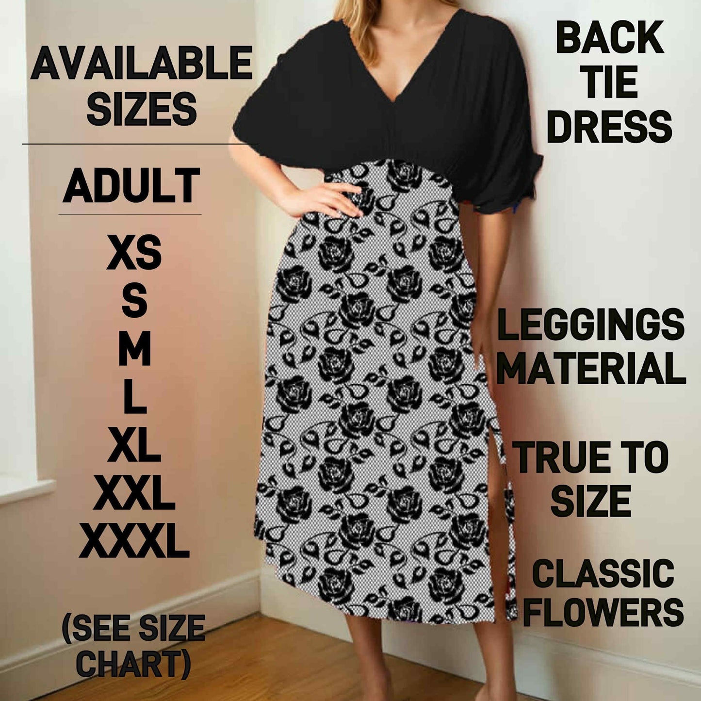 Back Tie Dresses PreOrder (ETA mid April)