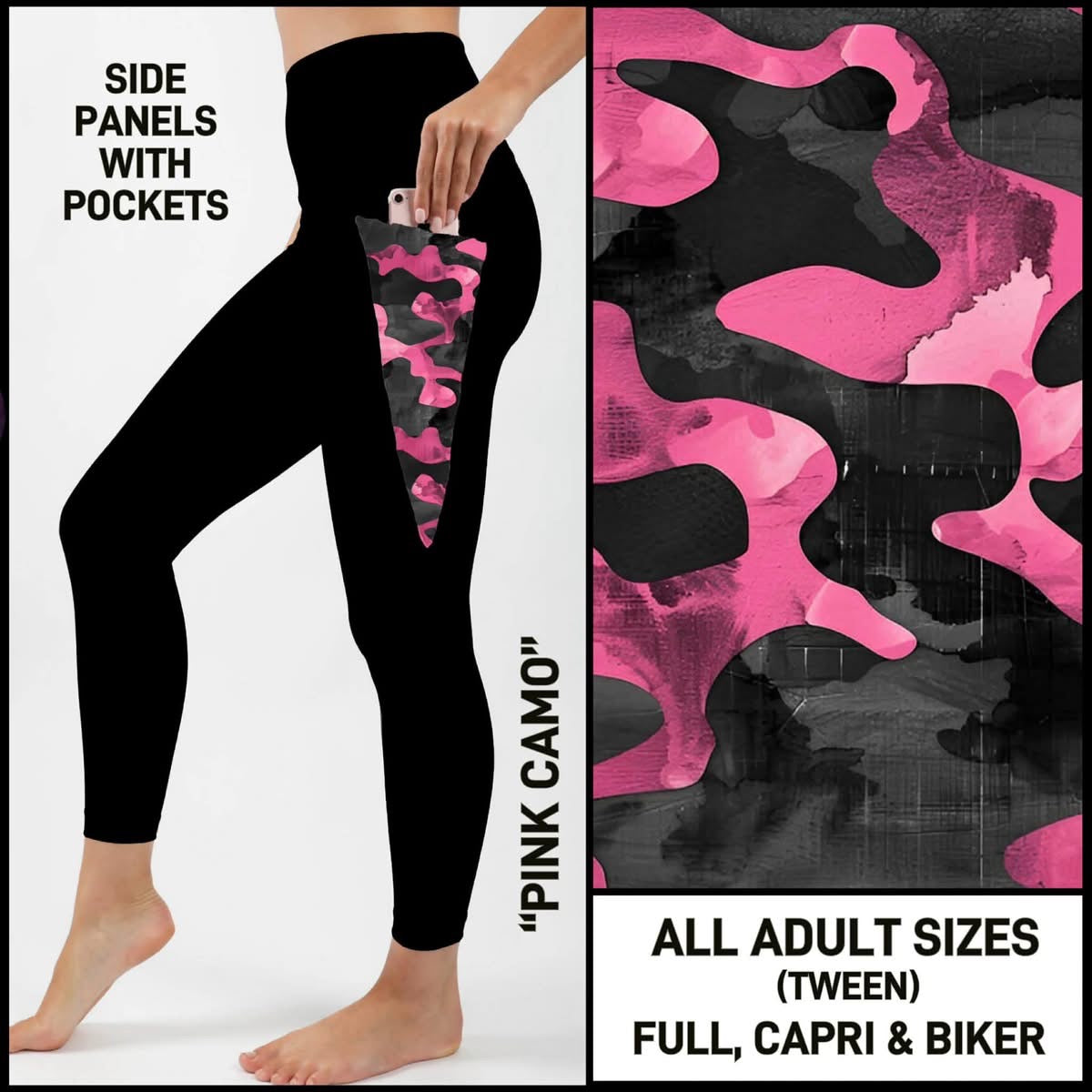 Panel Pocket Bottoms PreOrder (ETA mid June)