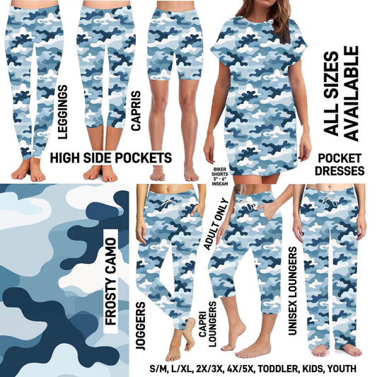Frosty Camo Joggers-L/XL (PreOrder ETA mid Dec)
