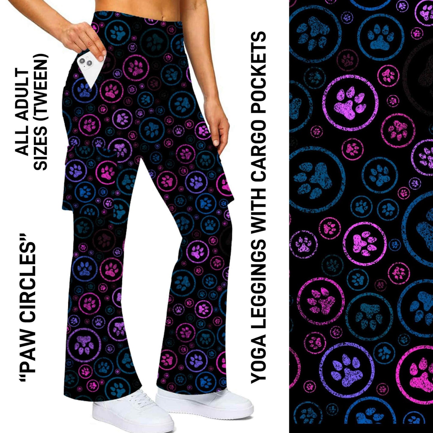 Cargo Pocket Yoga Leggings PreOrder (ETA mid/late April)