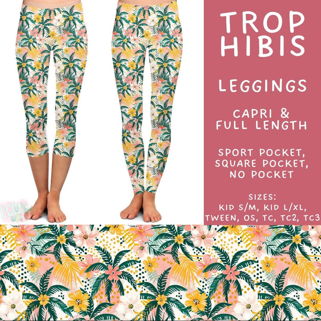 Summer Fun Capri/Full Length Leggings PreOrder (ETA early/mid July)