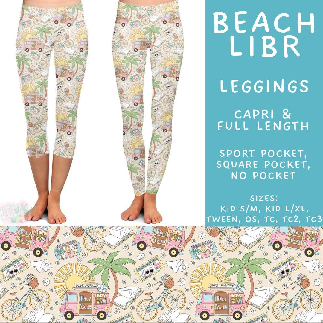 Summer Fun Capri/Full Length Leggings PreOrder (ETA early/mid July)