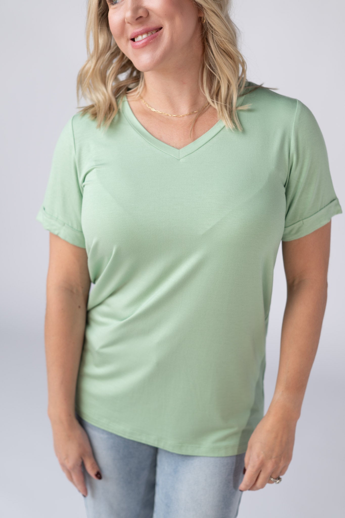 IN STOCK Sophie Top - Seafoam Green