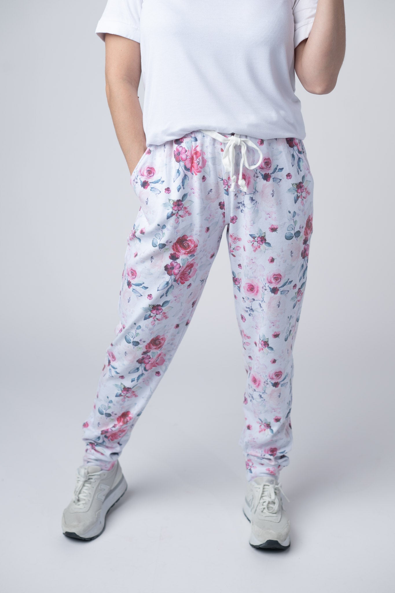IN STOCK Classic Joggers - Pink Bloom FINAL SALE