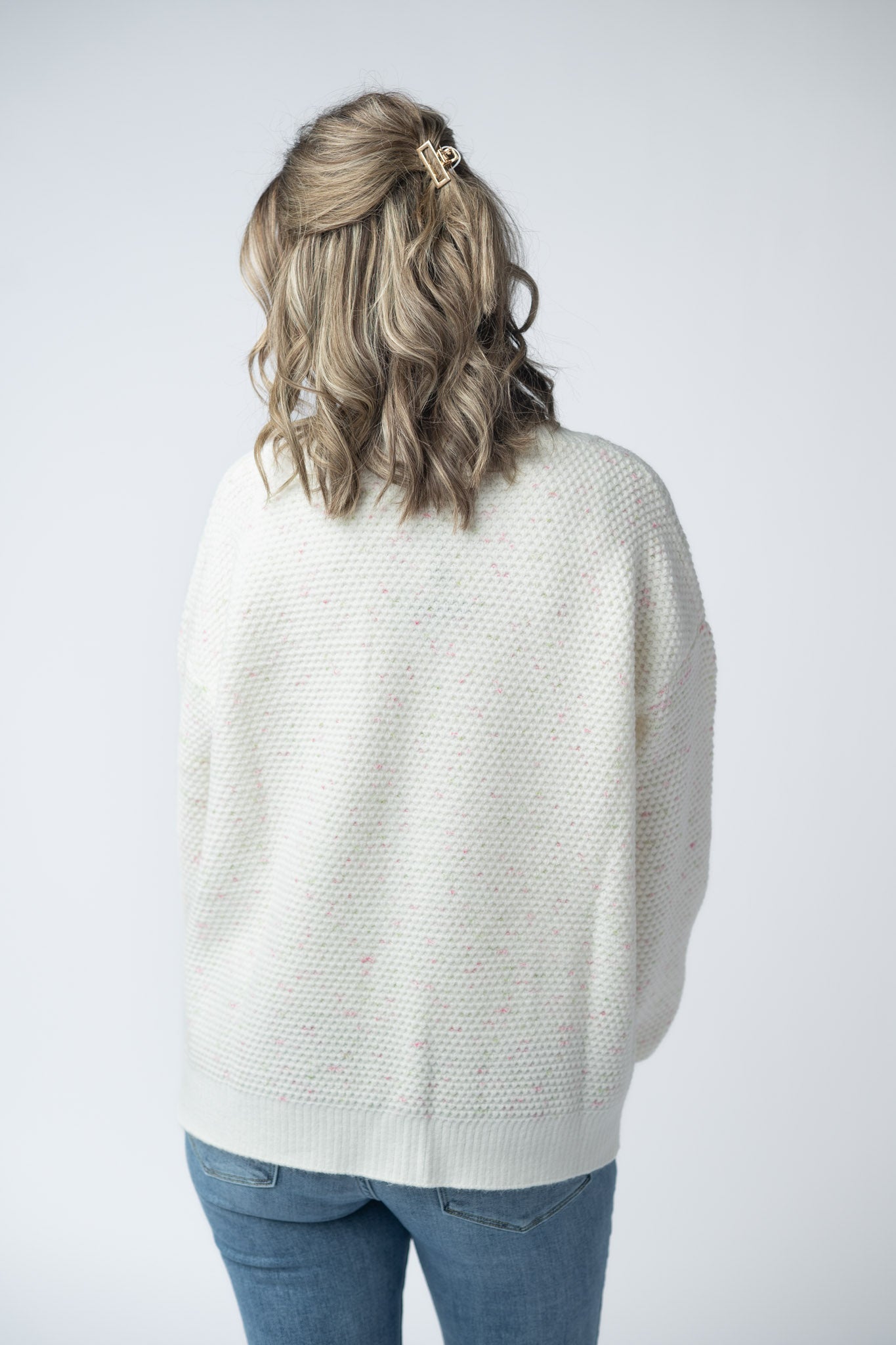 IN STOCK Kinsley Cardigan - Pink and Green Mix FINAL SALE