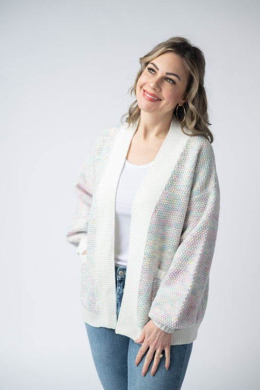 IN STOCK Kinsley Cardigan - Bright Pastel Mix FINAL SALE