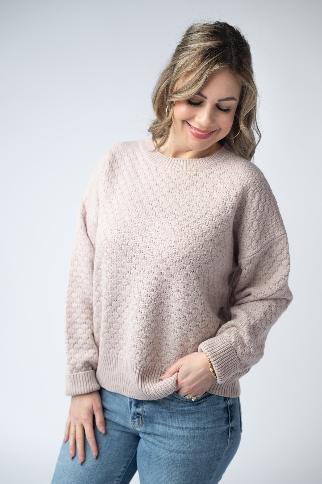 IN STOCK Gianna Pullover Sweater - Neutral FINAL SALE