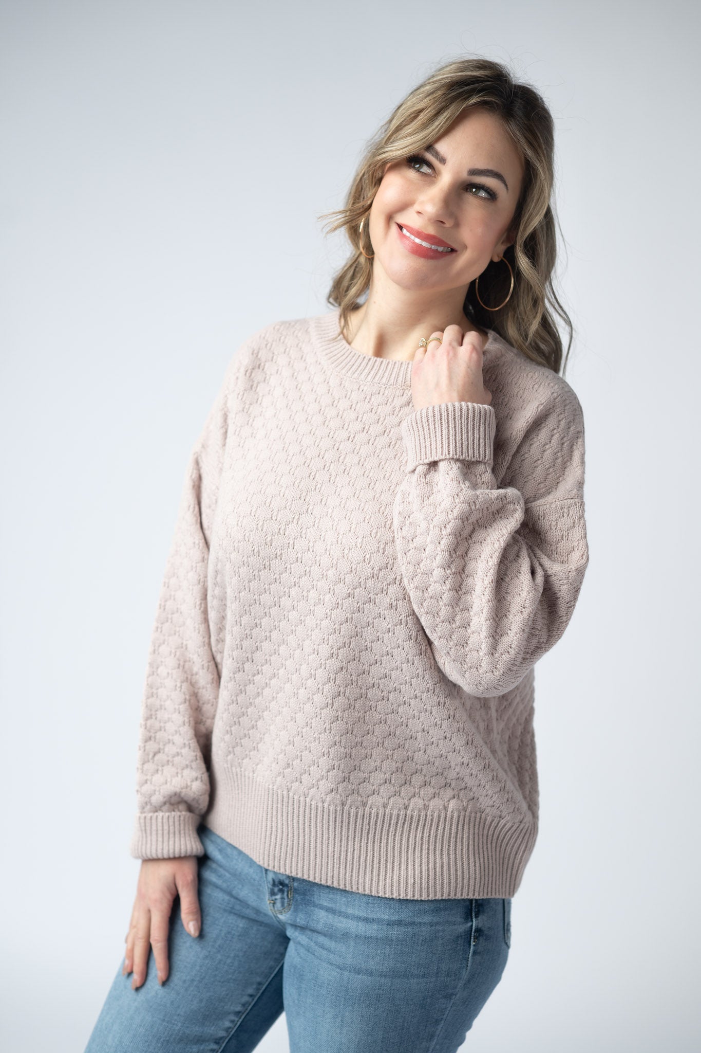IN STOCK Gianna Pullover Sweater - Neutral FINAL SALE