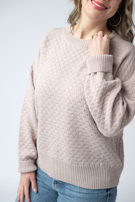 IN STOCK Gianna Pullover Sweater - Neutral FINAL SALE