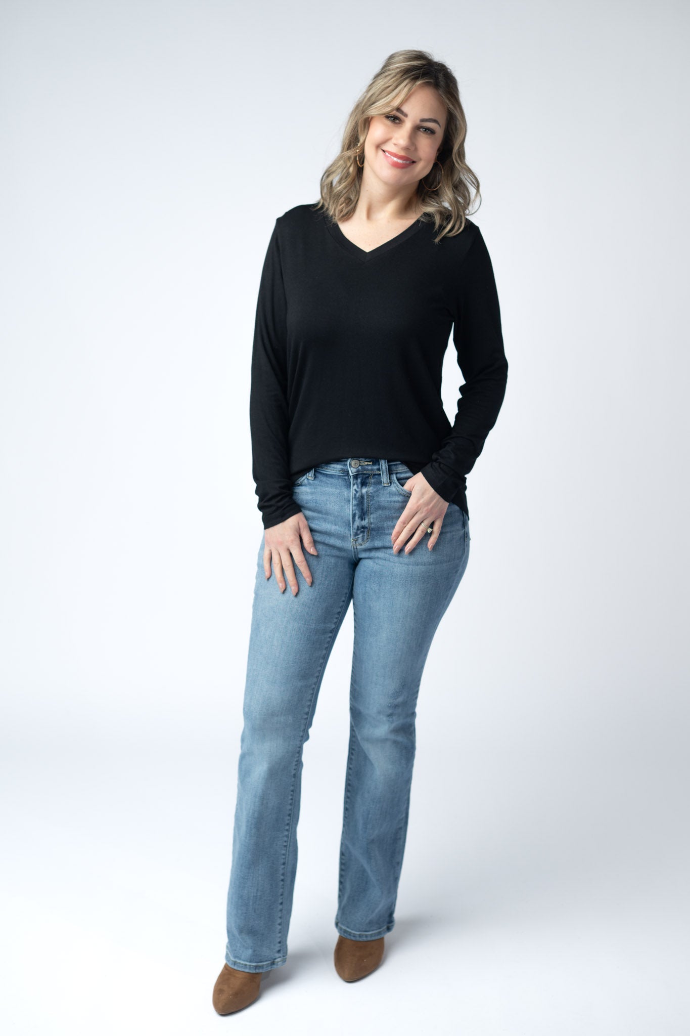 IN STOCK Larissa Long Sleeve - Black